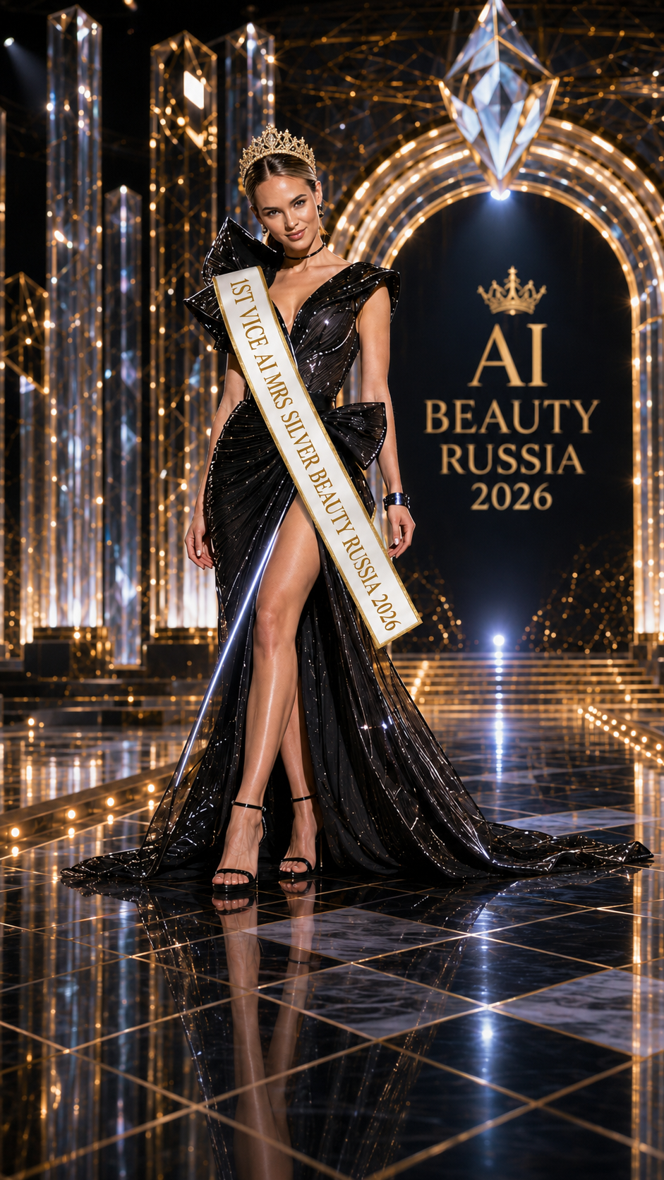 Кондратюк Юлия — 1ST VICE AI MRS SILVER BEAUTY RUSSIA 2026