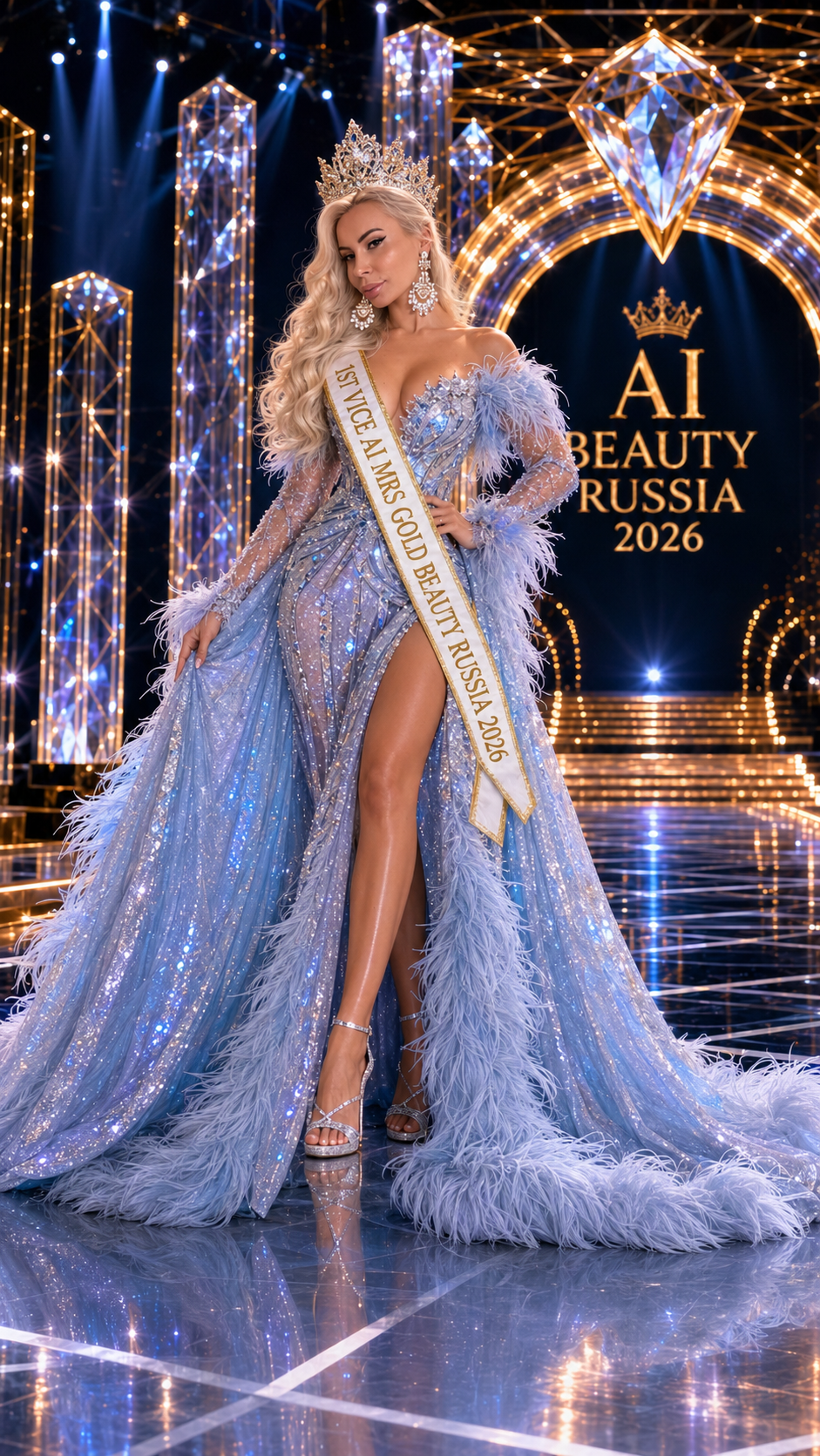Михайлова Илона — 1ST VICE AI MRS GOLD BEAUTY RUSSIA 2026