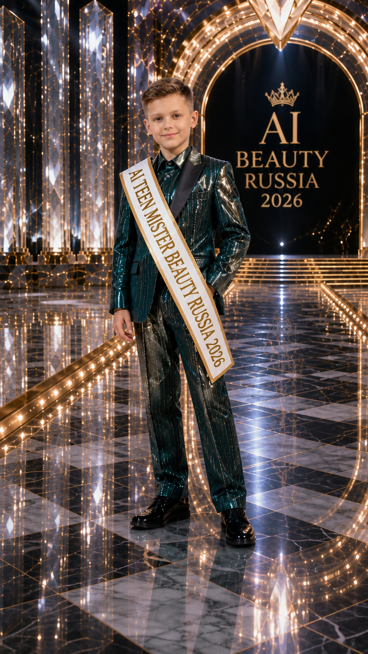 Сапрунов Александр — AI TEEN MISTER BEAUTY RUSSIA 2026