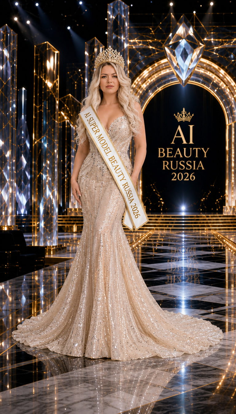 Ксения Бурлакова — AI SUPER MODEL BEAUTY RUSSIA 2026