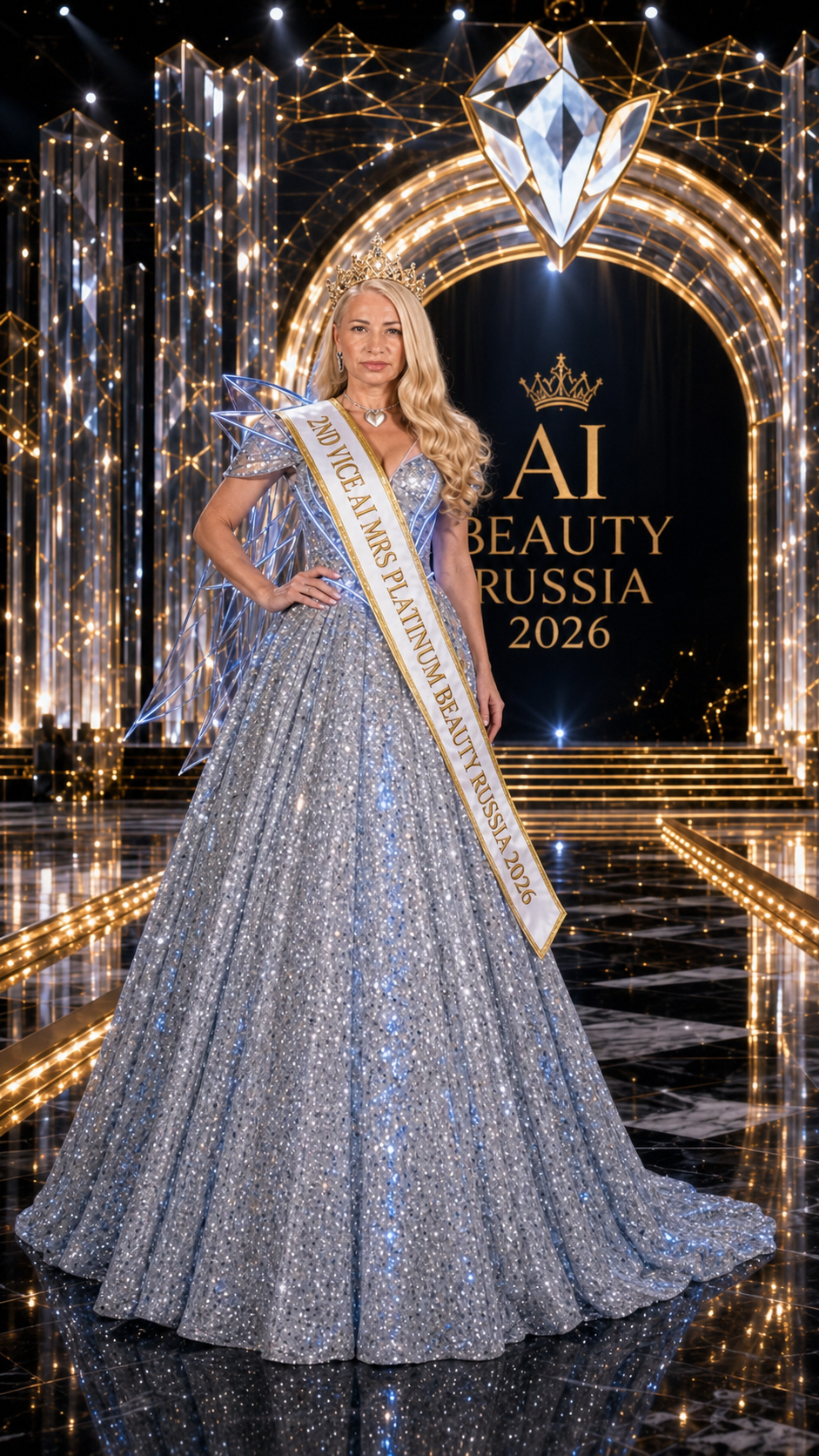 Анна Михайленко — 2ND VICE AI MRS PLATINUM BEAUTY RUSSIA 2026