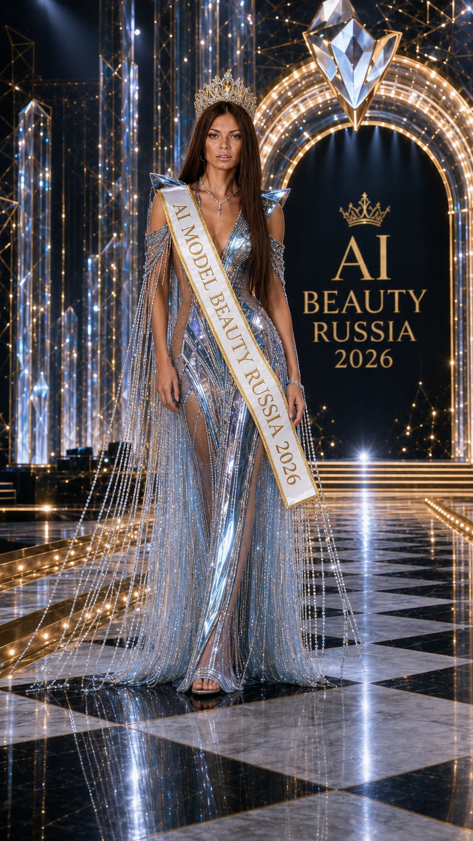 Абсалямова Ольга 38 лет — AI MODEL BEAUTY RUSSIA 2026