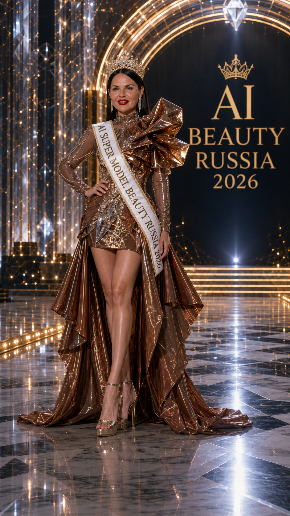 Мария Иванова — AI SUPER MODEL BEAUTY RUSSIA 2026