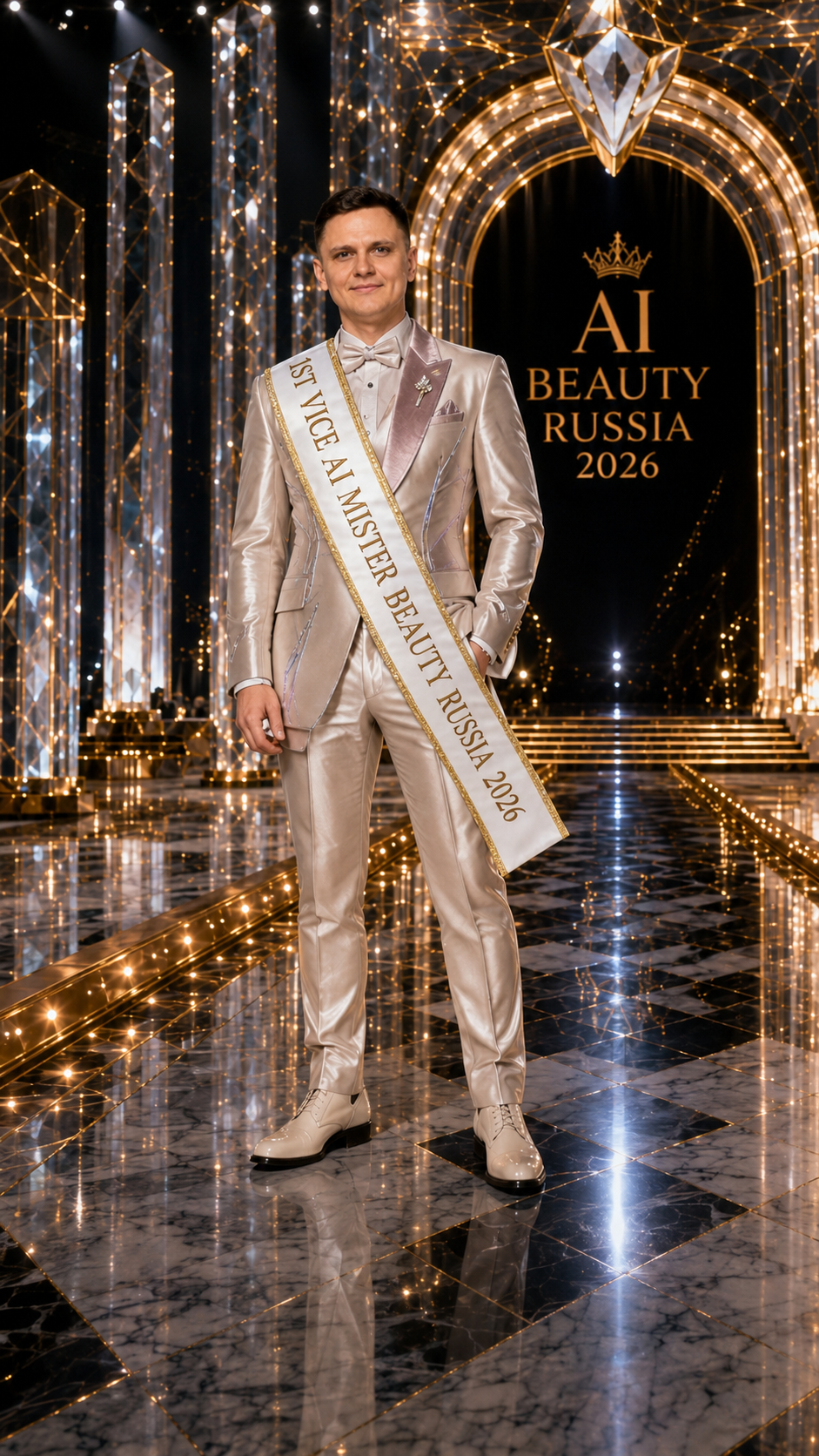 Максим Митряшкин — 1ST VICE AI MISTER BEAUTY RUSSIA 2026