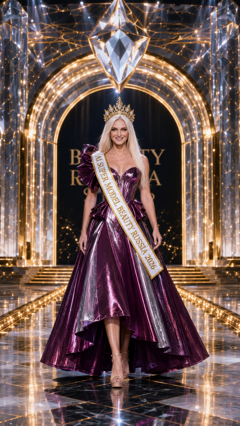 Олеся Вальк — AI SUPER MODEL BEAUTY RUSSIA 2026
