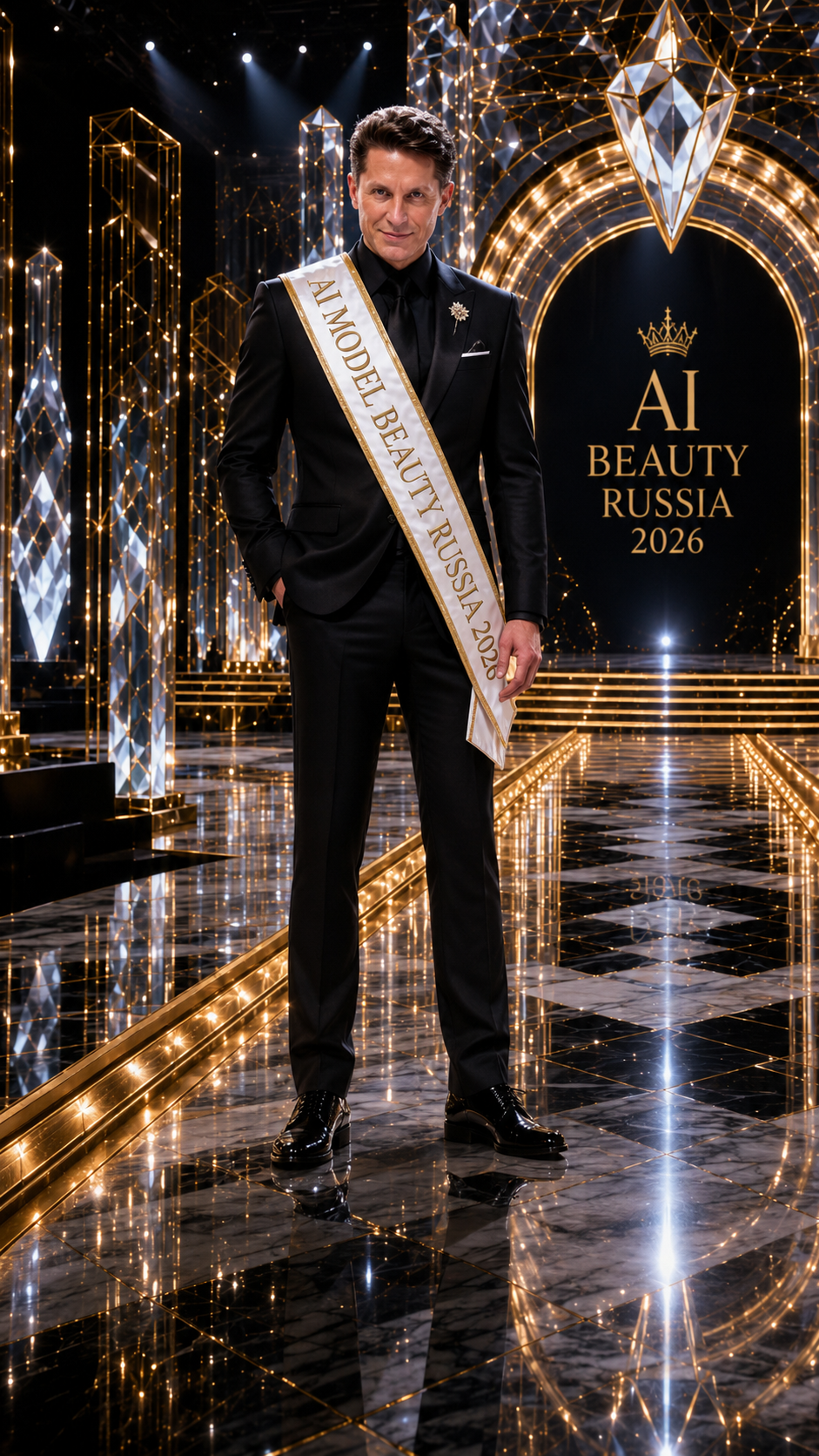 Олег Барбу — AI MODEL BEAUTY RUSSIA 2026