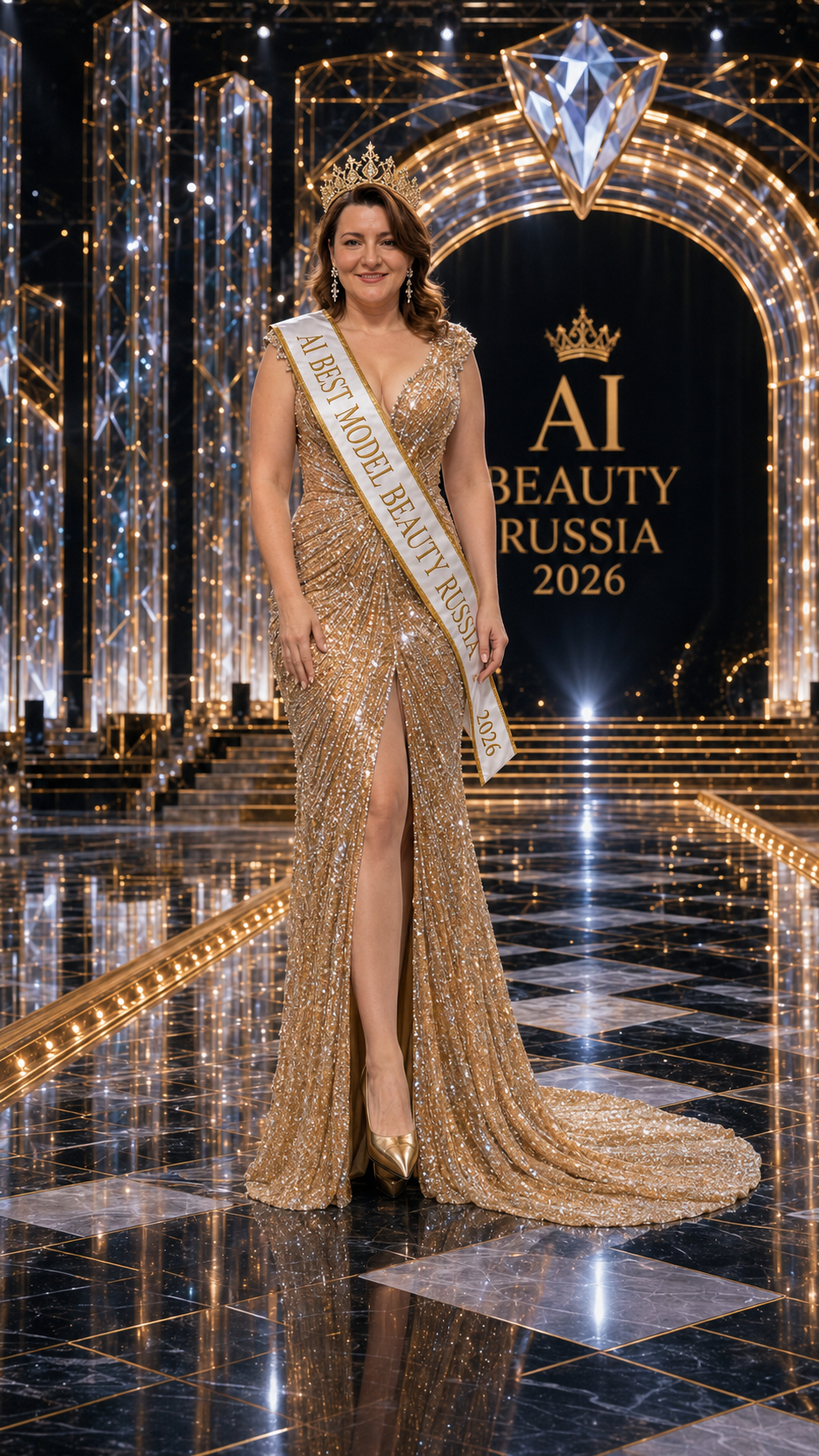 Яна Лебедева — AI BEST MODEL BEAUTY RUSSIA 2026